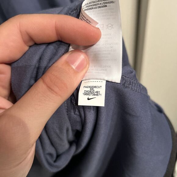 Nike Sportswear Tech Fleece Lightweight Hoodie Jacket Blue Mens 3XL DX0822-491 - Picture 6 of 9